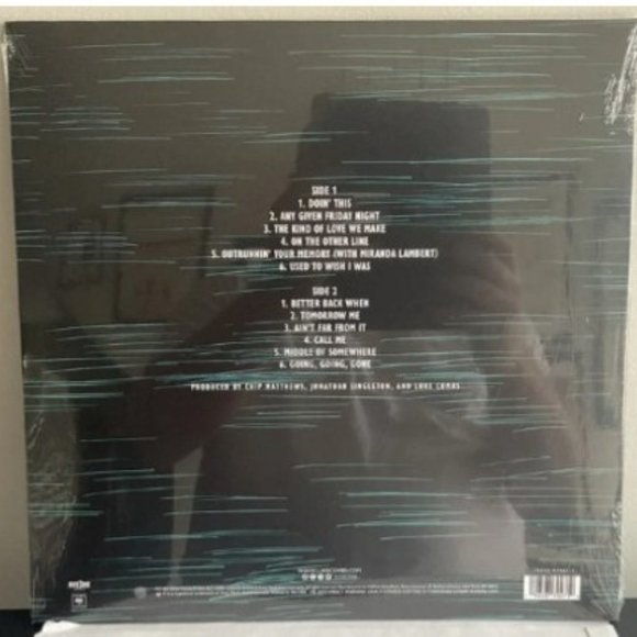 Luke Combs Growin' Up LP ~ Exclusive Colored Vinyl (Cobalt Blue) ~ New/Sealed! - Picture 2 of 2